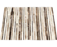 Load image into Gallery viewer, Cowhide Patchwork Rug