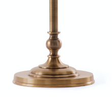 Load image into Gallery viewer, Aged Brass Orb Table Lamp
