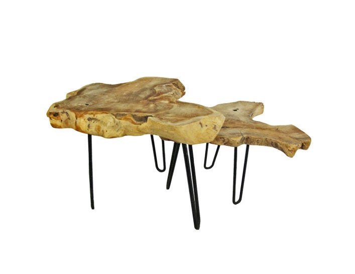 Pair of Driftwood Tables