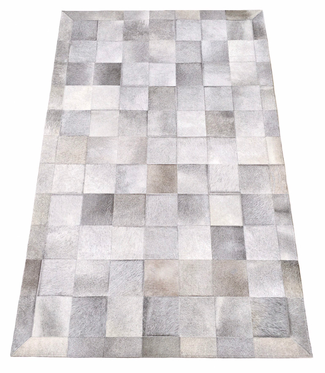 Cowhide Patchwork Rug