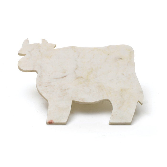 Cow Silhouette Cheese Board