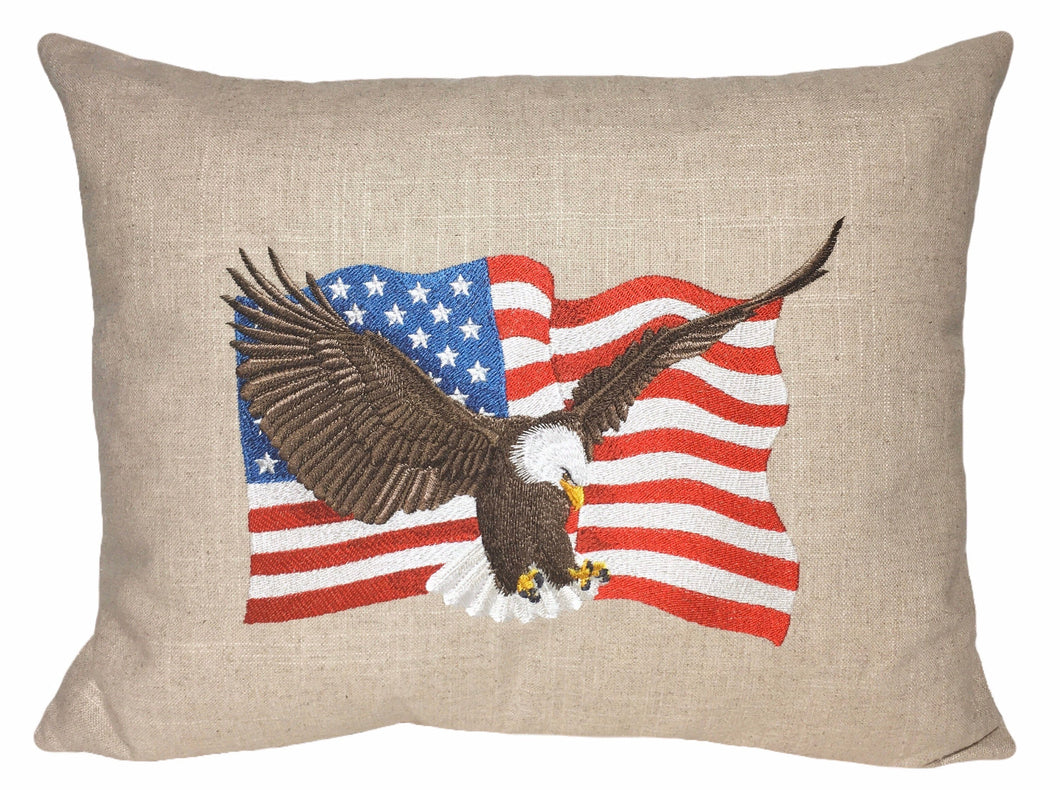 American Flag Pillow