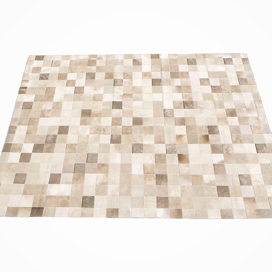 Cowhide Patchwork Rug