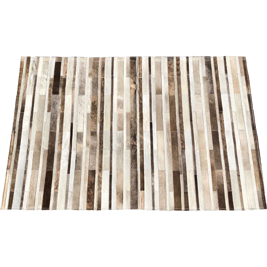 Cowhide Patchwork Rug